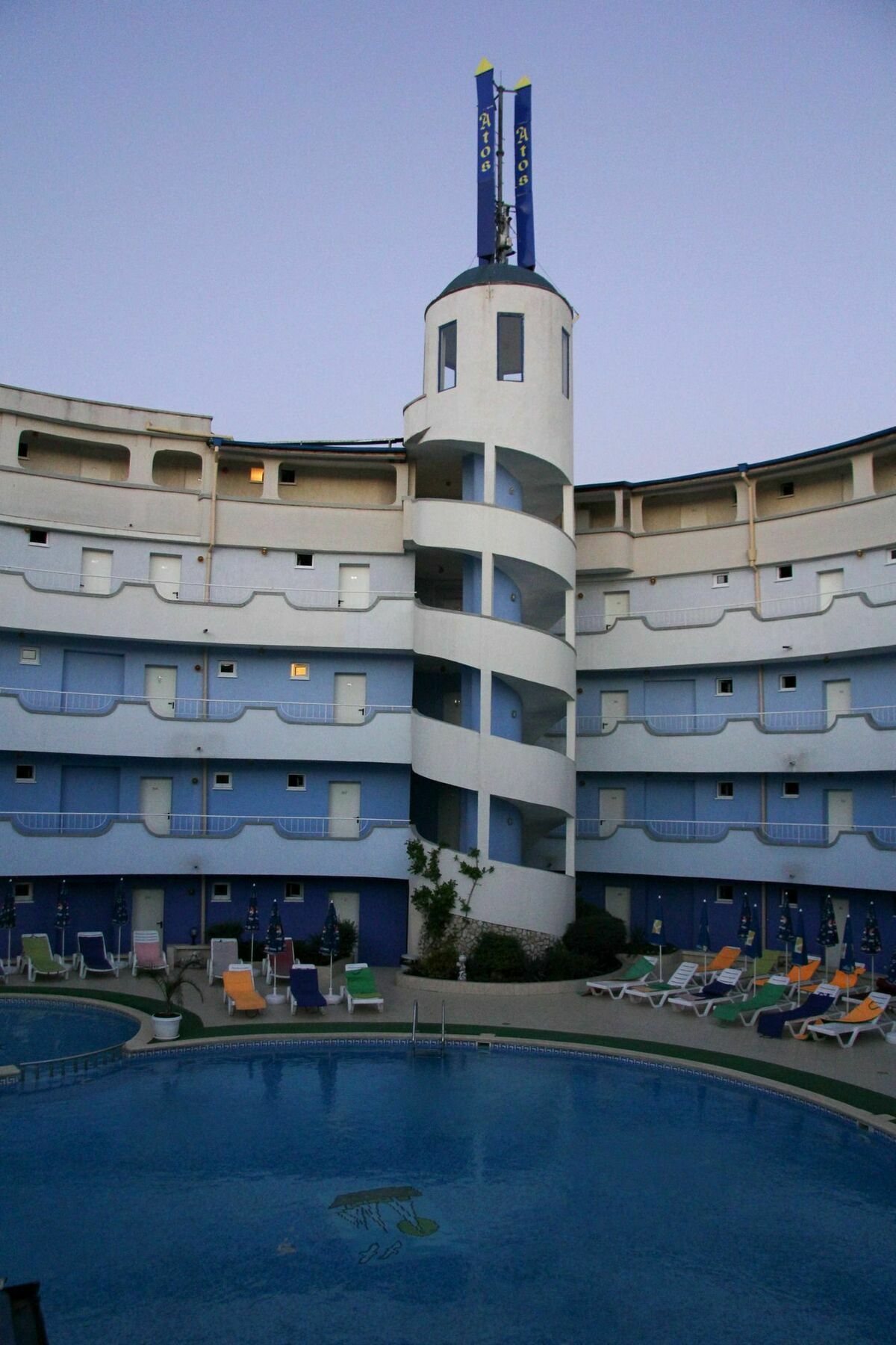 Atos Hotel Słoneczny Brzeg Zewnętrze zdjęcie